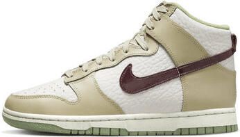 Nike Hoge Sneakers Dunk High White Tan