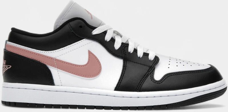 Nike Lage Sneakers Jordan 1 Low Black Rust Pink