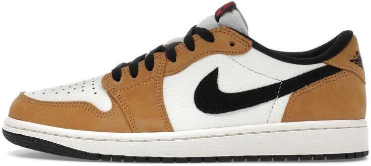 Jordan 1 Retro Schoenen Wit Maat: 40.5 Leer Foot Locker - Foto 1