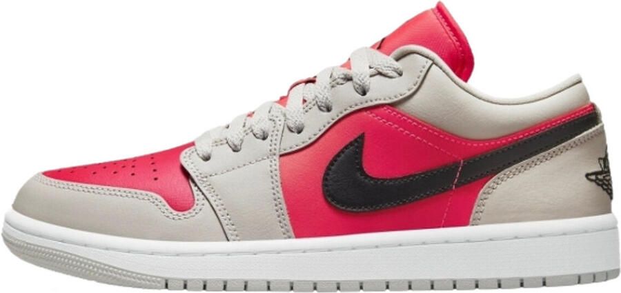 Nike Lage Sneakers 1 Retro Low Light Iron Ore Siren Red