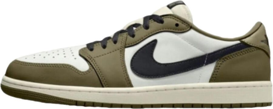 Jordan Air  1 Retro Low 'Medium Olive and Summit White' Groen - Foto 5