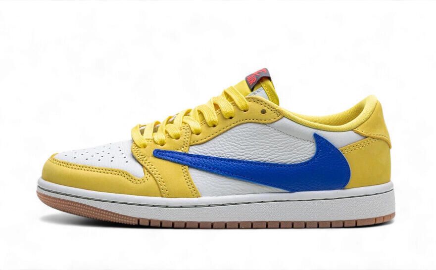 Nike Lage Sneakers 1 Retro Low OG SP Travis Scott Canary