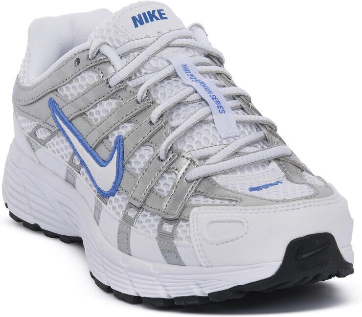 Nike Sportswear Sneakers 'P-6000' royal blue koningsblauw zilver wit