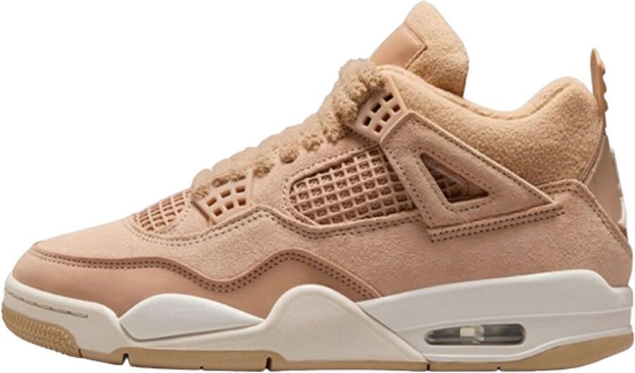 Jordan Air 4 Retro 'Pale Ivory and Tough Red' Bruin