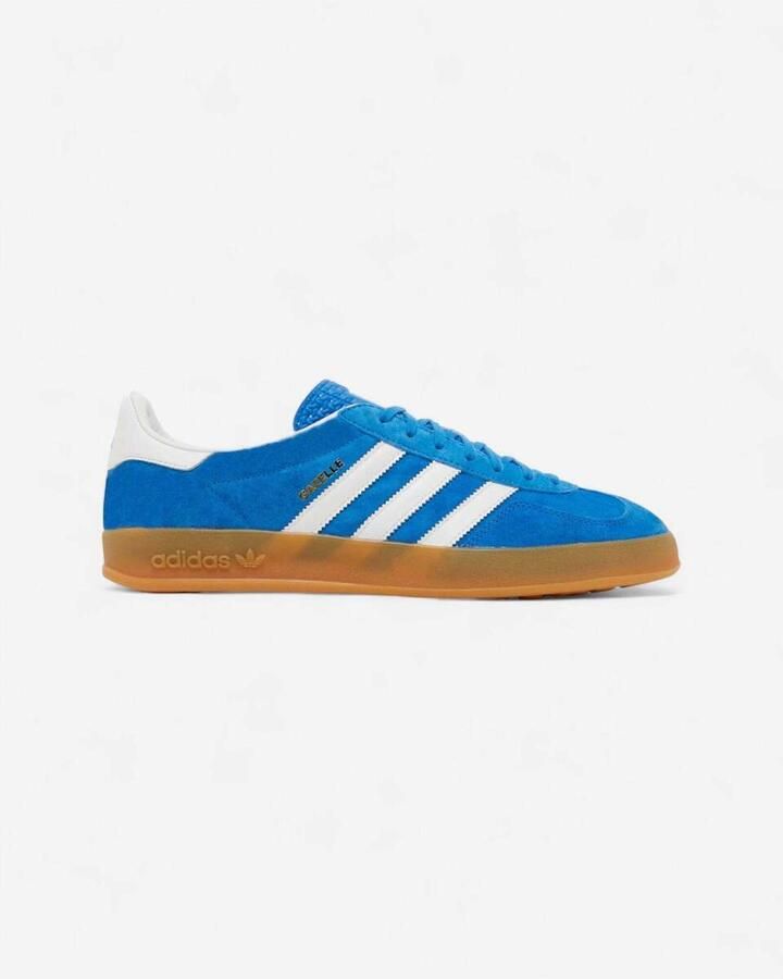 Adidas Lage Sneakers Gazelle Indoor Blue Bird Gum