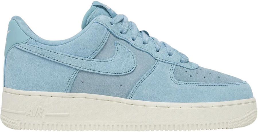 Nike Lage Sneakers Air Force 1 '07 "Denim Turquoise" Wmns