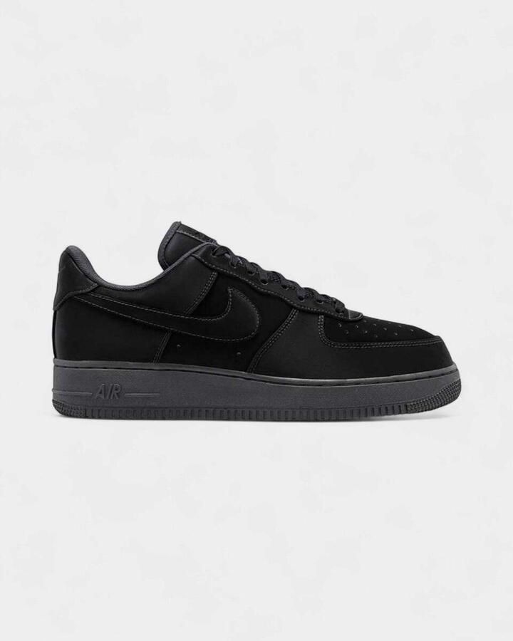Nike Lage Sneakers Air Force 1 '07 LV8 'Black Cat'