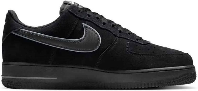 Nike Air Force 1 '07 LV8 Black Iron Grey Sneakers Unisex Zwart - Foto 2