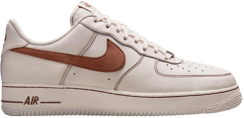 Nike Lage Sneakers Air Force 1 Low '07 LV8 Ivory Saddle Brown