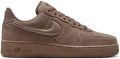 Nike Air Force Sneakers Dames Bruin Mesh Synthetisch - Bruin