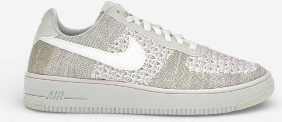Nike Lage Sneakers Air Force 1 Flyknit 2.0 Light Bone