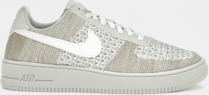 Nike Lage Sneakers Air Force 1 Flyknit 2.0 Light Bone