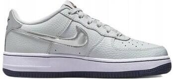 Nike Air Force 1 (gs) Basketball Schoenen pure platinum metallic silver