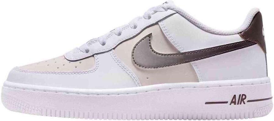 Nike Air Force Kindersneakers Wit Mesh Synthetisch