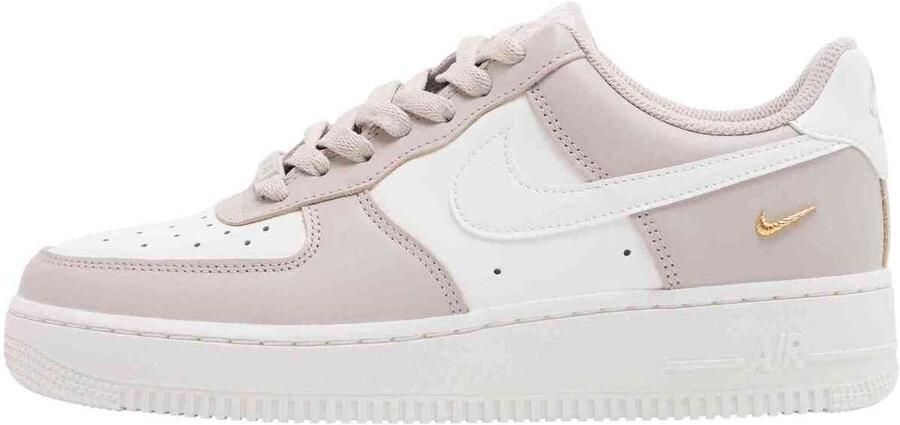 Nike Air Force Sneakers Dames Wit Mesh Synthetisch