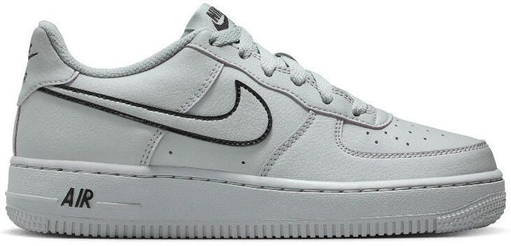 Nike Lage Sneakers Air Force 1 Light Smoke Grey Black (GS)