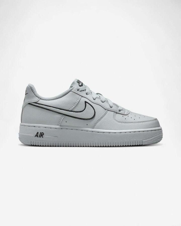 Nike Lage Sneakers Air Force 1 Light Smoke Grey Black (GS) - Foto 2