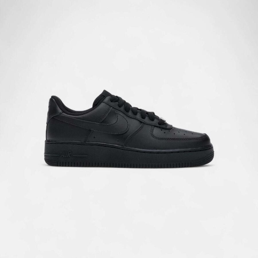 Nike Lage Sneakers -air-force-1-low-07-black- s-1