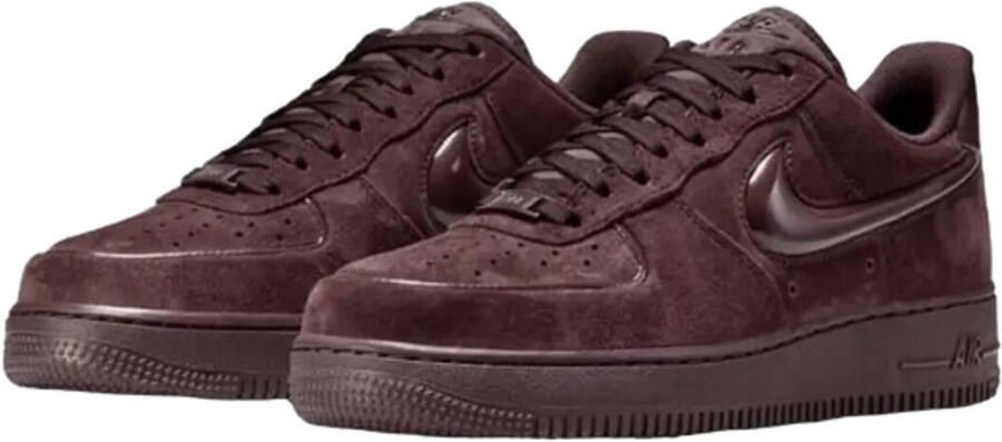 Nike Lage Sneakers Air Force 1 Low '07 Burgundy Crush - Foto 5