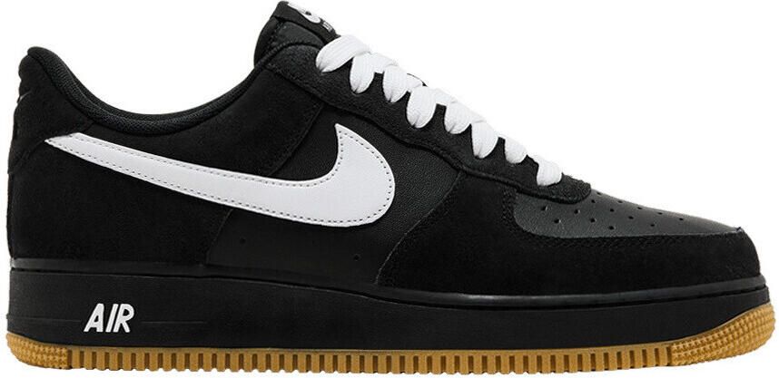 Nike Lage Sneakers Air Force 1 Low '07 LV8 Black Gum Light Brown White