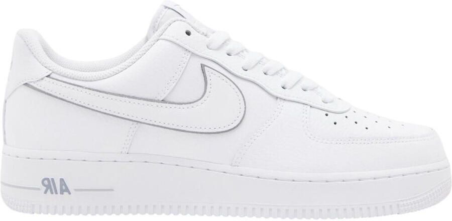 Nike Lage Sneakers Air Force 1 Low '07 LV8 White Silver Wolf Grey