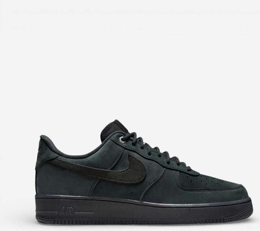 Nike Lage Sneakers Air Force 1 Low '07 WB Triple Black Nubuck - Foto 2