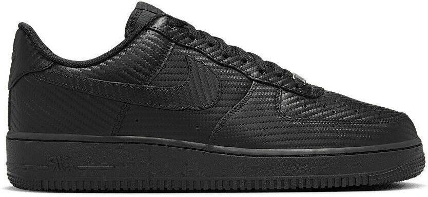 Nike Lage Sneakers Air Force 1 Low Black Carbon Fiber