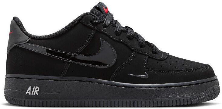 Nike Lage Sneakers Air Force 1 Low Black Smoke Grey (GS)