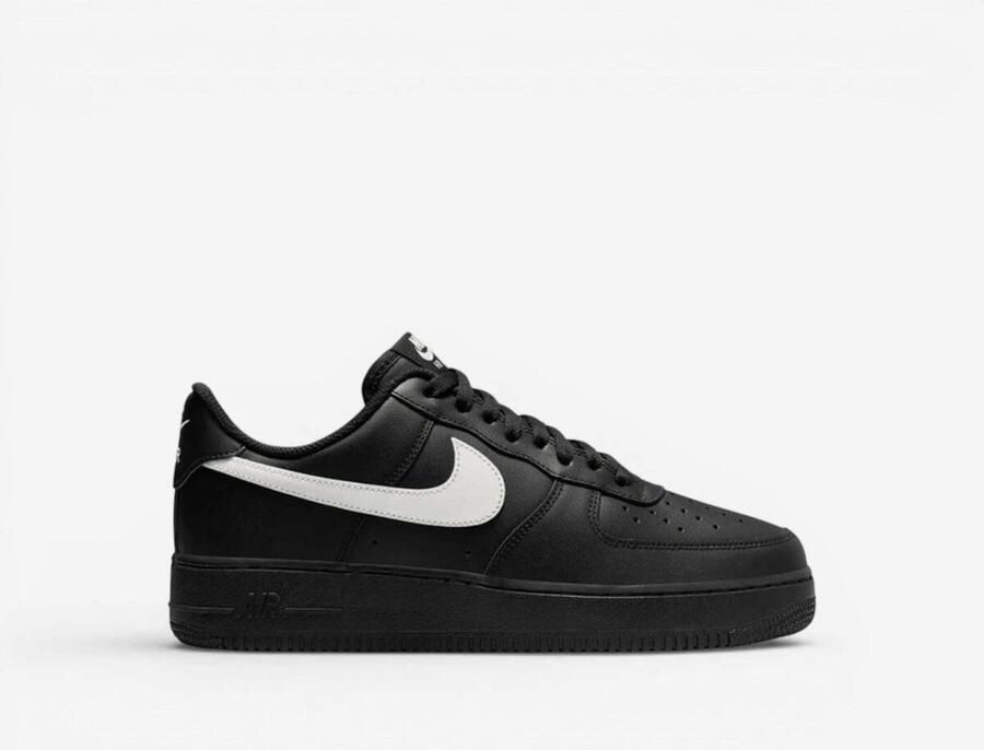 Nike Lage Sneakers Air Force 1 Low Black White