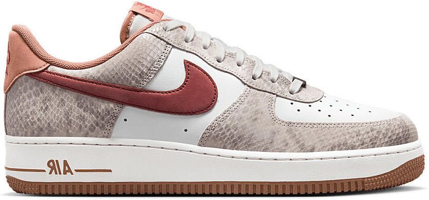 Nike Lage Sneakers Air Force 1 Low Canyon Rust Snakeskin - Foto 1