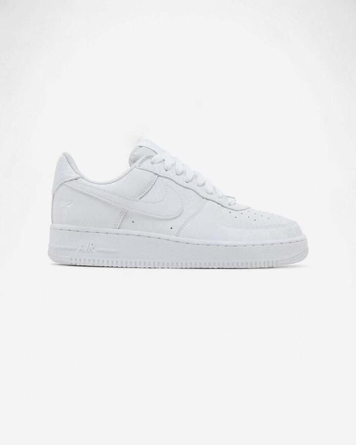Nike Lage Sneakers Air Force 1 Low Kobe Bryant Forever White