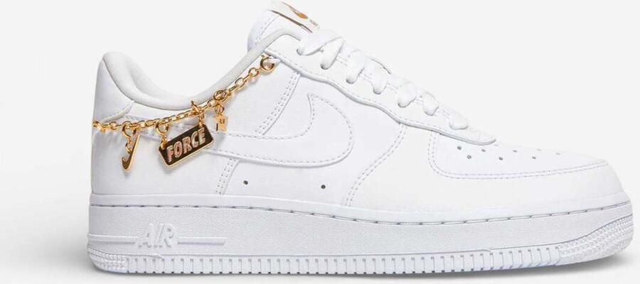 Nike Lage Sneakers Air Force 1 Low LX White Pendant (Women's)