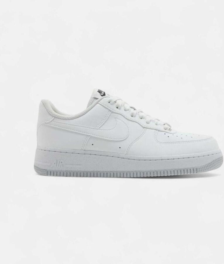 Nike Lage Sneakers Air Force 1 Low Next Nature White Metallic Grey (Women's)