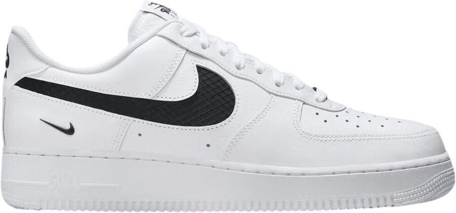 Nike Lage Sneakers Air Force 1 Low SE Nylon Swoosh White Black