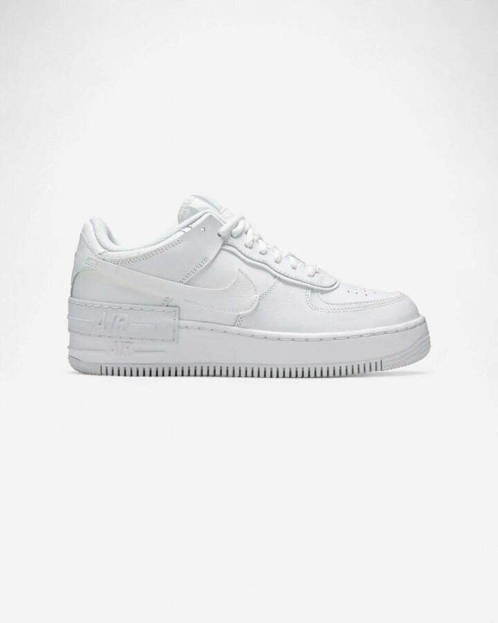 Nike Lage Sneakers Air Force 1 Low Shadow Triple White ( 's)