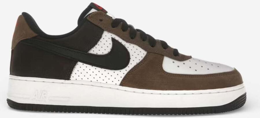 Nike Lage Sneakers Air Force 1 LV8 Light Khaki Black (GS)