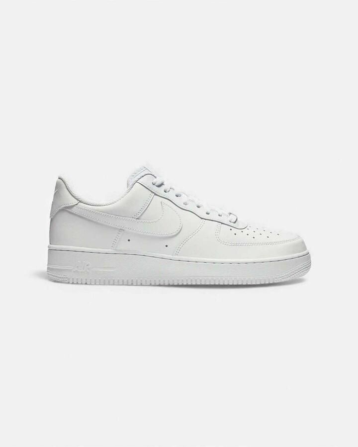 Nike Lage Sneakers Air Force 1 Triple White