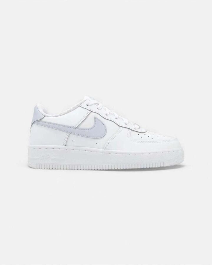 Nike Lage Sneakers Air Force 1 White Ghost (GS)