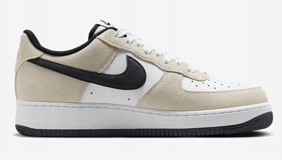 Nike Air Force 1 Low '07 LV8 White Black Sneakers Unisex Wit Zwart - Foto 4