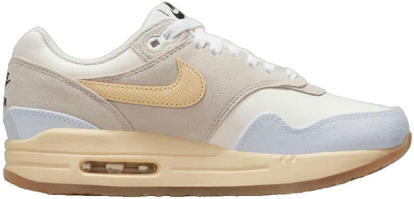 Nike Air Max 1 '87 Crepe Light Bone (womens) FJ4735-001 pastelkleuren geel blauw beige grijs sneakers laag - Foto 4
