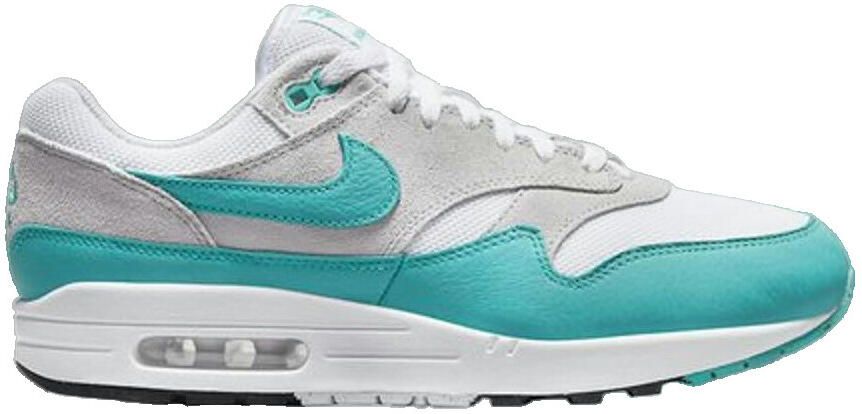 Nike Air Max 1 'Clear Jade' sneakers wit grijs lichtblauw - Foto 3