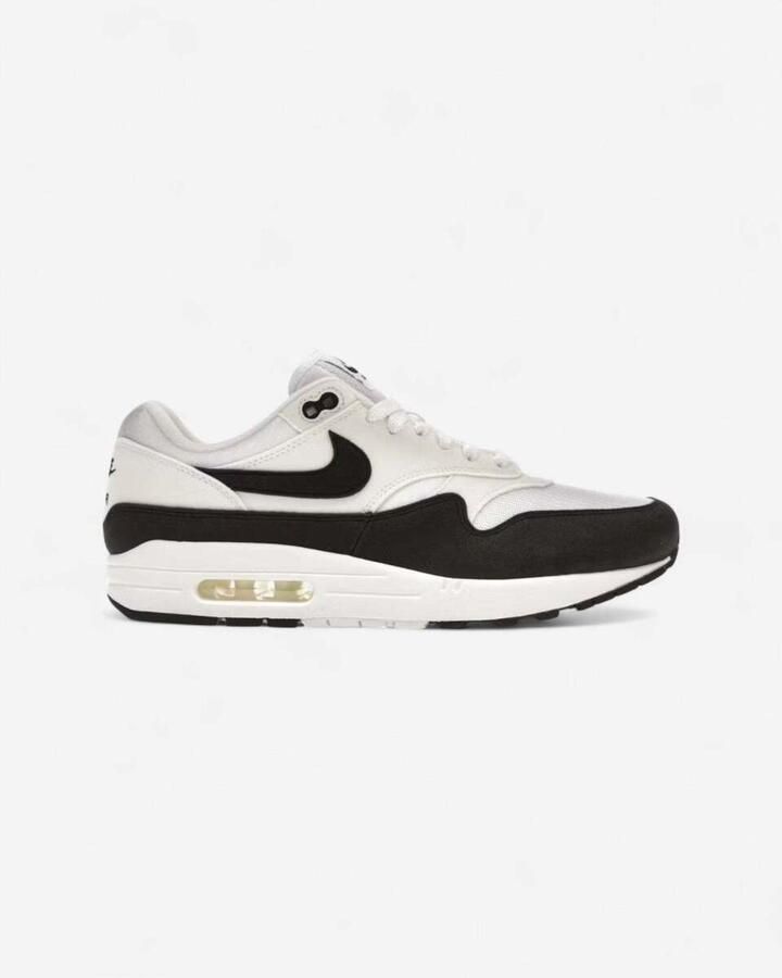 Nike Lage Sneakers Air Max 1 White Black Neutral Grey (Women's)