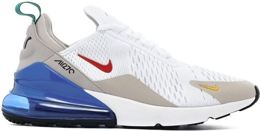Nike Air Max 270 Heren Sneakers Sportschoenen Schoenen Wit-Blauw DV3731 - Foto 4