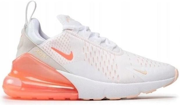 Nike Air Max 270 Damesschoen White Crimson Tint Pearl White Bright Mango Dames