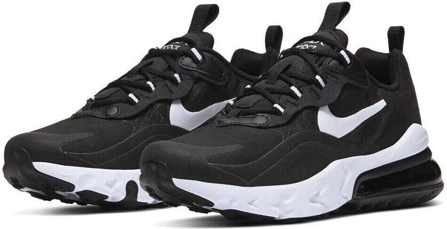 Nike Air Max 270 React Sneakers Casual Sport Schoenen Zwart BQ0103 - Foto 3