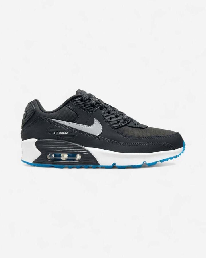 Nike Lage Sneakers Air Max 90 Anthracite Industrial Blue (GS) - Foto 3