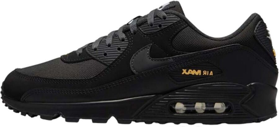 Nike Lage Sneakers Air Max 90 Black Speed Yellow