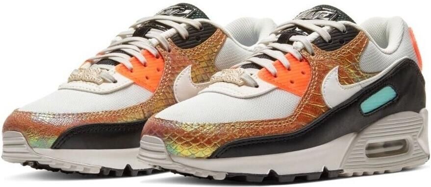 Nike Air Max 90 Gold CW2656 001 Dames Sneaker Reptile