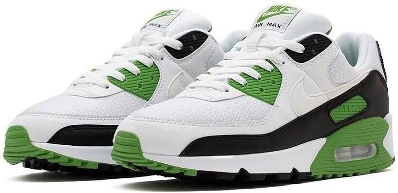 Nike Air Max 90 Herenschoen White Black Green Heren - Foto 3
