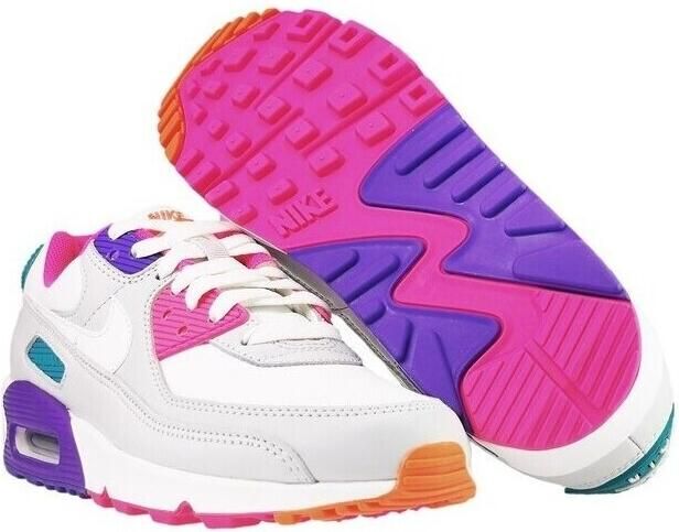 Nike W Air Max 90 Photon Dust Summit White Hyper Grape Schoenmaat 40 1 2 Sneakers CZ1617 001 - Foto 2
